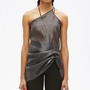HELMUT LANG SEE THROUGH PULLED TANK TOP